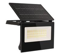 Focos Led Exterior Solares con Sensor 154LED Luz Solar Exterior Jardin Auto ON&OFF IP65 Impermeable 3 Temperaturas de Color Ajustables(Blanc Chaud/Blanck Froid et Blanc Naturel) con Jardin, Garajes
