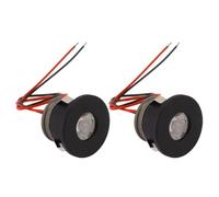 Focos LED Pequeños Downlight Empotrable de Aluminio de 1W, Brillante y de bajo Consumo para Iluminación Dirigida Portátil