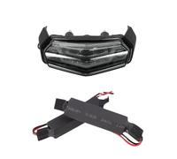Focos Motocicleta Para Tenere 700 Para Para Raid Para Rally Para Extremo Para Explore Luz Trasera LED Integrada Freno Intermitentes(10W Resistor)