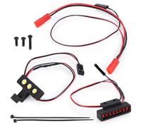 Focos Rc Para Arrma Para Typhon Para Grom 1/18 Luz Posición Delantera Trasera Focos Faros Delanteros Piloto Trasero Escala Pequeña Para Buggy Piezas