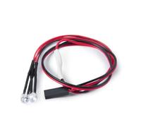 Focos Rc Para Axial SCX10 II 90046 1/10 4.5 Mm Rojo Blanco Amarillo Verde Luz Foco Faros Accesorios Coche RC Camión(White,1PCS)