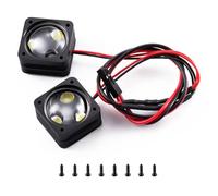 Focos Rc Para Phoenix Vp Vs4-10 Vps09007 1/10 Luz Angel Eyes Azul Blanco Rojo Faros Delanteros Piloto Trasero RC Mejora Coche Piezas(Blue 2)