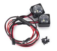 Focos Rc Para Phoenix Vp Vs4-10 Vps09007 1/10 Luz Angel Eyes Azul Blanco Rojo Faros Delanteros Piloto Trasero RC Mejora Coche Piezas(Blue 1)