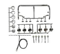 Focos Rc Para Tamiya Para Scania 770s 56368 Para Volvo Para Actros Para Benz Para Man 1/14 Foco Techo Lámpara Irradiación Camión RC Volquete Coche(Size 2)