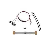 Focos Rc Para Tamiya Para Scania 770s Para Actros 3363 Para Volvo Para Man Lesu 1/14 3v Luces Gálibo Laterales Luz Peligro Piezas Remolque Camión RC(Pink)