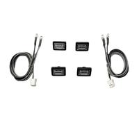 Focos Rc Para Tamiya Para Scania R620 R470 1/14 2 Piezas 3 V Luces Laterales RC Camión Mejora Reemplazo Decorativo Accesorios(Transparent)