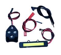 Focos Rc Para Traxxas Para Sledge Monster 4x4 1/8 Foco Luz Faros Delanteros Piloto Trasero Conjunto RC Camión Coche Mejora Piezas