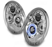 Focos Scheinwerfer Angel Eyes Para Mini R50 R52 R53 01-06 Crom
