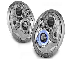 Focos Scheinwerfer Angel Eyes Para Mini R50 R52 R53 01-06 Crom
