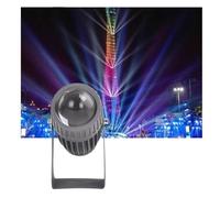 Focos Suelo Led Exterior - Luces Led Exterior Suelo, Focos Giratorio Impermeable IP65, Foco LEDs Exteriors De 10 W, Foco De Haz Estrecho De Largo Alcance, Aplique De Pared Para Exteriores(Rgb,110V-220