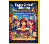 Focus & Critical Thinking Kids Story Book: 50 Kids Stories with Colourful Images | For Age 4 to 10 | Bilingual Edition (English - Korean)