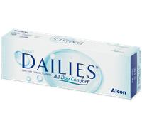 Alcon Dailies All Day Comfort Lentes de contacto de reemplazo diario, Pack de 30 , R 8.6 mm, D 13.8 mm, -0.5 Diopt
