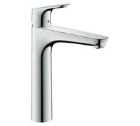 Focus Grifo de lavabo (Cromo, Altura: 27,5 cm)
