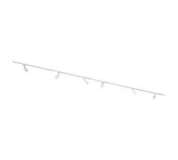 Focus III 1-Fase - Luces de riel GU10 - 400cm - Forma I - 6 focos - Blanco