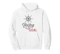 Focus on The Goal Target Graphic Motivation Discipline Quote Sudadera con Capucha