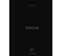 FOCUS Signature Edition: Luxury Minimalist Notebook for Professionals, Deep Work, Writing & Journaling | Premium Matte Black Plain Journal | 100 Pages