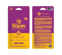 Focus Super Patch - Paquete de 28 parches: Ideal para quienes buscan mantenerse centrados en sus actividades