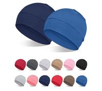 FocusCare 100% bambú viscosa gorras para hombres mujeres casco forro ligero gorro de dormir para la pérdida de cabello de quimioterapia, Talla única