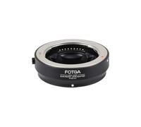 FocusFoto Anillo adaptador de enfoque automático electrónico de metal completo para lente de cuatro tercios 4/3 a micro cuatro tercios (MFT, M4/3) para Olympus y para cámara Panasonic Lumix sin espejo