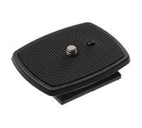 FocusFoto Universal QB-4W plataforma de liberación rápida para trípode Velbon CX-444, CX-888, CX-460, CX-460mini, CX-470, CX-570, CX-690, DF-50, SONY VCT-D580RM, VCT-D680RM, VCT-R640