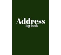 FocusLine Address Log Book: A Minimalist Address & Contact Organizer - Keep Names, Phone Numbers, Emails and Important Details in One Secure Place