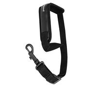 Focusound Correa de cuello para saxofón suave de piel acolchada para saxofón alto y tenor
