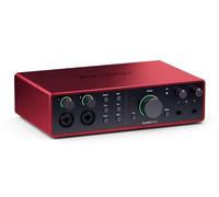 Focusrite Scarlett 16i16 interfaz de audio USB-C 4.ª gen | 16 in/16 out, 2 preamp. de micro, 2 entradas Hi-Z, 6 entradas línea, ADAT, S/PDIF, MIDI, Auto Gain, Clip Safe, 24 bits/192kHz