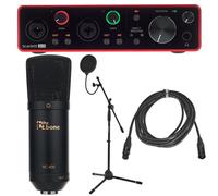 Focusrite Scarlett 2i2 3rd Mic Bundle