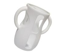 Fodera In Silicone Per Bottiglie Di Vetro Per neonatii- Vestibilità Custodia Per Biberon Con Maniglie | Custodia In Silicone Per Biberon In Vetro | Portabottiglie Anti Rottura | Anti Caduta