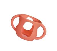 Fodera In Silicone Per Bottiglie Di Vetro Per neonatii- Vestibilità Custodia Per Biberon Con Maniglie | Custodia In Silicone Per Biberon In Vetro | Portabottiglie Anti Rottura | Anti Caduta