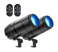 FODEXAZY 2PCS 30W Foco Proyector LED 4 en 1 RGBW Luces de Discoteca 4 modos Proyector de Bolas de Espejos con Control Remoto para Discoteca DJ Salas de Baile Decoración de Fiesta KTV Boda