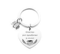 Fodfgxf Regalo para Profesora Llavero Regalo Profe Maestra Cumpleaños Regalos Profesora Primaria Guarderia Ideas Regalos Profesor de Infantil Originales Fin de Curso San Valentin Navidad Reyes