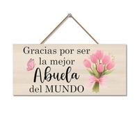 Fodfgxf Regalos De Reyes Para Mujer,Regalos Para Abuelas Laminas Decorativas De Pared 31x14 cm,Regalo Abuela Cumpleaños,Regalos Para Abuelas Originales,Regalo Abuela Boda,Regalos Para Una Abuela