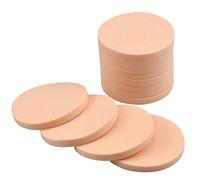 Fodlon 12 Piezas Esponjas para Maquillaje, Esponja de Pintura Facial Esponja de Maquillaje Esponja Espuma Unisex de Adultos Uso Dual Seco y Húmedo Redondo