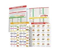 Fodmap I-B-S Guía de referencia de alimentos comunes, lista de alimentos bajos en mapa de alimentos, tabla de nutrición para plan de comidas I-B-S y salud intestinal, gluten fr-ee, preparación de