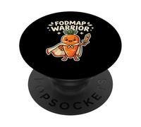 FODMAP Warrior Diet SII Luchador del síndrome del intestino Irritable PopSockets PopGrip Adhesivo