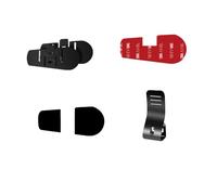 FODSPORTS Kit de clips de intercomunicación Bluetooth para motocicleta FX8 PRO