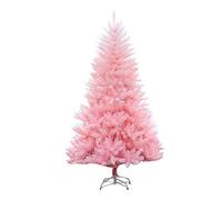 FOELANNE Árbol de Navidad artificial, abeto artificial de alta calidad, plegable, respetuoso con el medio ambiente, sin luz, árboles decorados, plegable para tiendas de oficina en casa, día