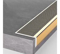 FOELANNE Borde de Borde Escalera en Forma L Aluminio anodizado