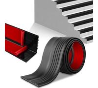 FOELANNE el Borde de la Esquina de la Goma Adhesiva, Borde de Escalera Antideslizante Autoadhesivo, PVC for Interior y Exterior, 1-30M(20M)