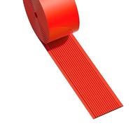 FOELANNE el Borde de la Esquina de la Goma Adhesiva, Borde de Escalera Antideslizante de Goma Autoadhesivo o Varios tamaños Multicolores(Red,5cmx5m)