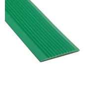 FOELANNE el Borde de la Esquina de la Goma Adhesiva, Escalera Autoadhesiva de PVC - Borde Deslizante, Multicolor, 3-6cm x 3-10m(Green,4cmx10m)