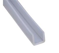 FOELANNE Junta de sellado para mampara de baño en forma de Puerta de ducha de madera y metal de vidrio multicolor con borde de silicona en forma de U, 1M/3M/5M(U-15,1M-U)