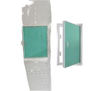 FOELANNE Panel de inspección de acceso para placas de yeso, Paneles de yeso de montaje al ras con marco de aluminio y paneles de yeso de varios tamaños(32x32in/80x80cm)