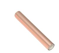 FOELANNE Papel de impresión, Papel de lámina for gofrar en caliente multicolor activado por calor, rollo de transferencia holográfica de 3 metros(Bronze)