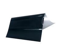 FOELANNE Papel de impresión, Transferencia holográfica de lámina for estampación en caliente for tarjetas artísticas DIY, multicolor, 10/50/100 hojas(Black)