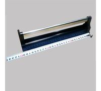 FOELANNE Perchero extraíble y retráctil, Pull out Closet Rod For Jeans Trousers Black White 35-60cm Pack of 2(35cm-2 Pc,Black A)