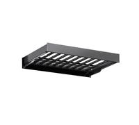 FOELANNE Perchero extraíble y retráctil, Retractable Pull-out Pants Drawer Built-In Wardrobe Basket Grey Multiple Sizes(914-964mm)