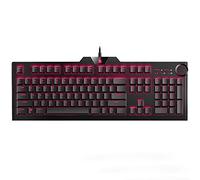 FOELANNE Teclado para Juegos, Teclado mecánico for Juegos con Cable, 104 Teclas, retroiluminación RGB, múltiples interruptores, Negro(Black Switch)