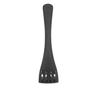 Foemey 1 cordal de violonchelo con 4 ajustes finos de fibra negra, accesorios 4/4 para violonchelo